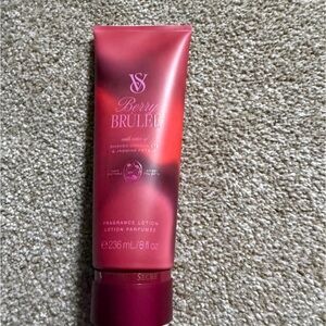 Victoria's Secret Berry Brulee Fragrance Lotion - Red and Pink